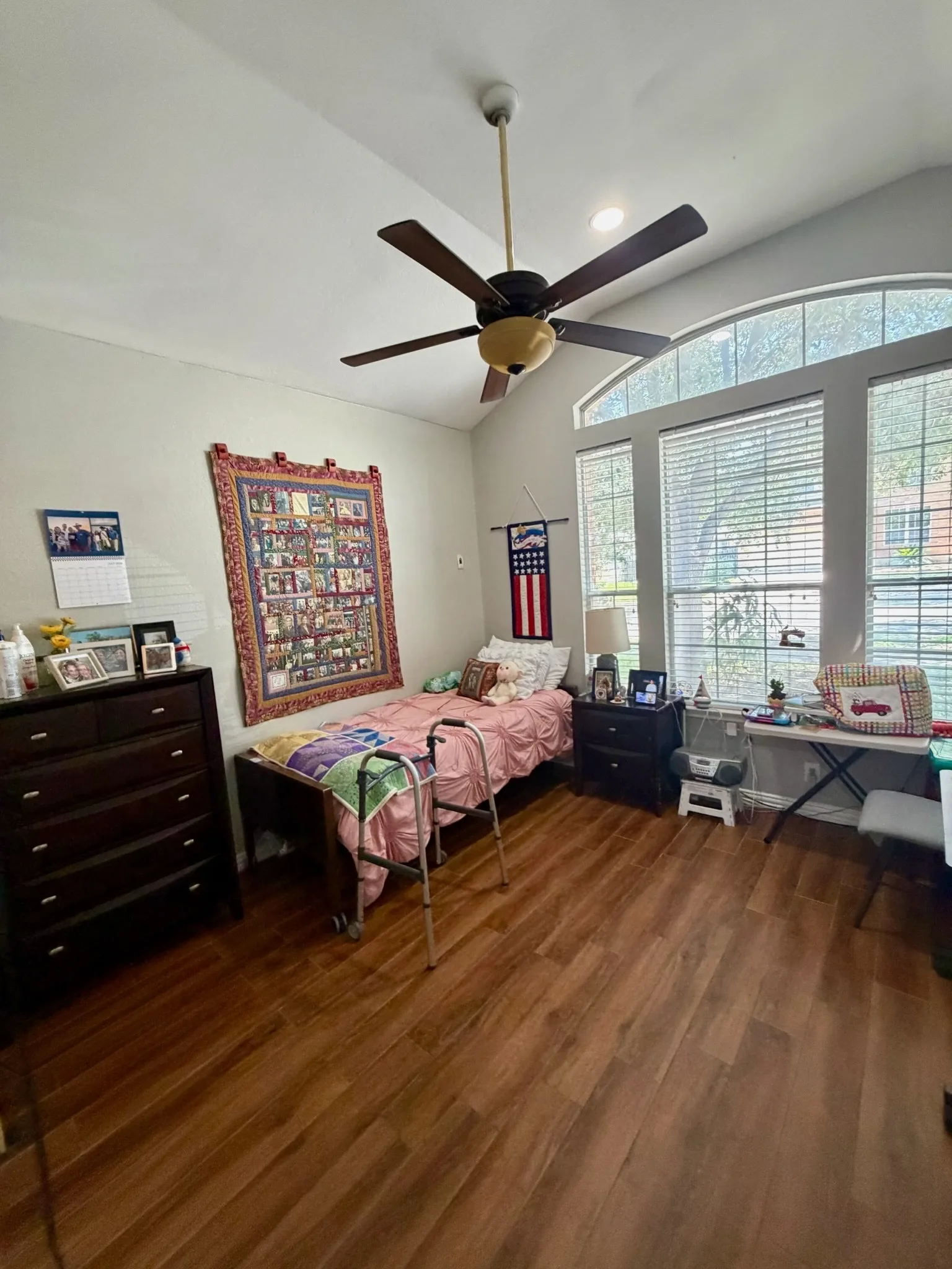 Cozy personalized resident bedroom